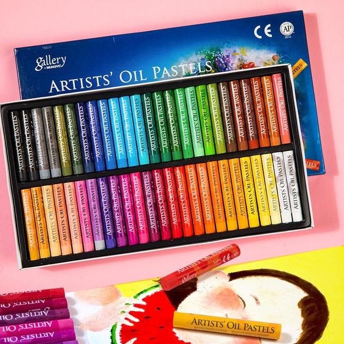 

Mungyo Artist Oil Pastel 12 25 50 Colors Warna / Krayon Crayon