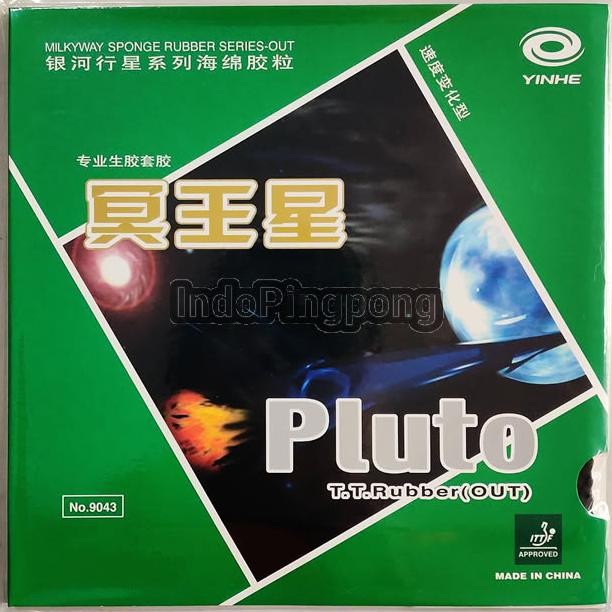 Yinhe Pluto OX 0.8 1.0 1.2 1.5 1.8 mm Medium Pips Bintik Serang Semi Tipis Nugi