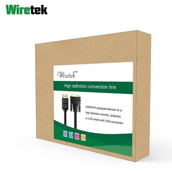 Kabel HDMI to DVI-I 24+5 WIRETEK