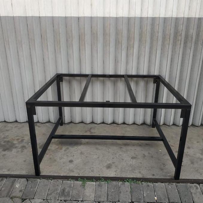 Open DS] Meja Kain Potong Rangka Besi Konveksi Model Bongkar Pasang