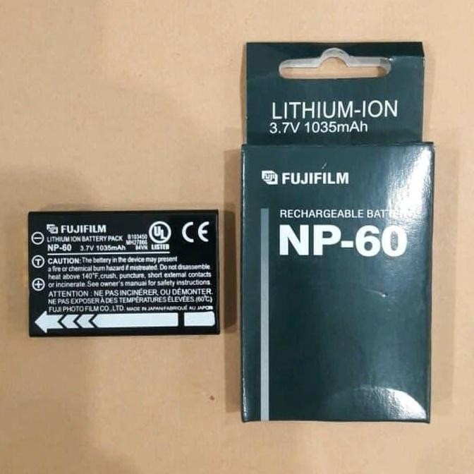 Battery Fujifilm NP-60 NP60 Rechargeable Terlaris