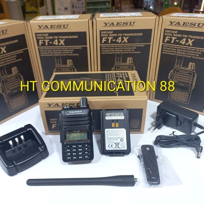 Yaesu Ht Ft 4Xr Dualband Vhf Uhf Ft-4Xr Ft 4X Original Dan Terpercaya