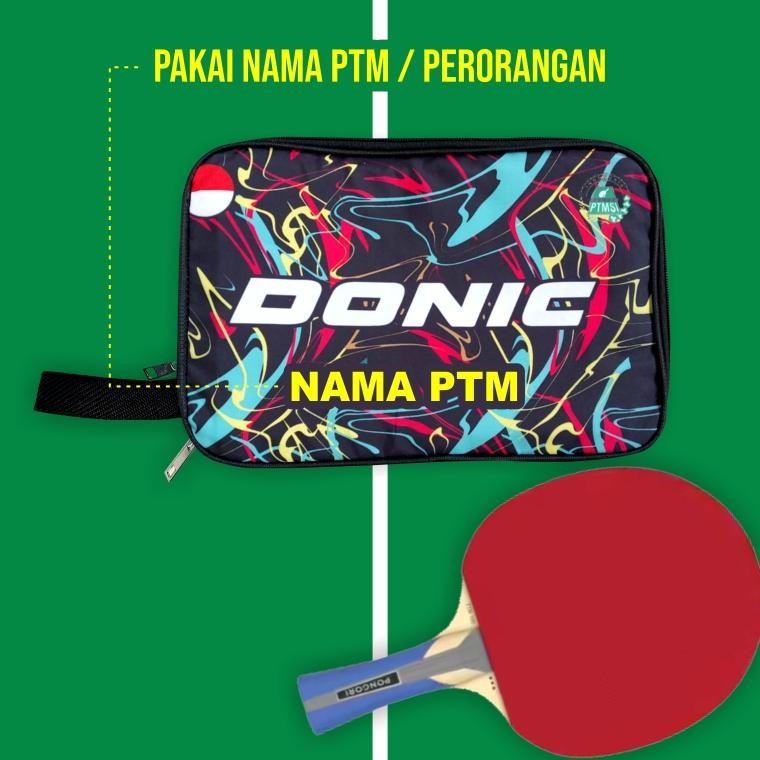 Tas Pingpong / Cover Bet Donic Premium Bisa Tambah Nama Nugi
