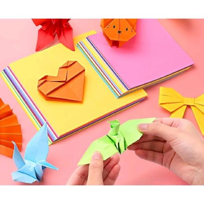 

```````] Kertas Origami Double Side, Kertas Origami 2 Sisi