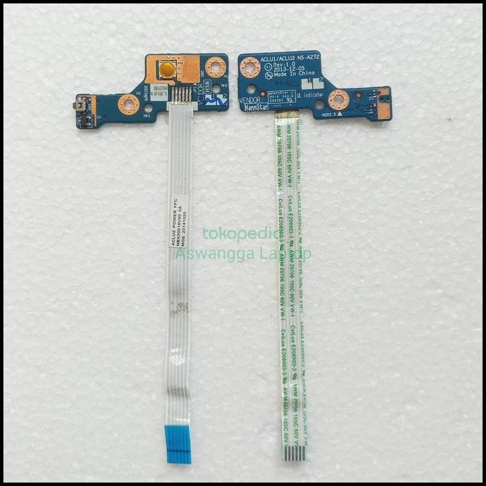 Switch On Off Power Button Kabel Laptop Lenovo G40 G31 Z40 G40-30 G40
