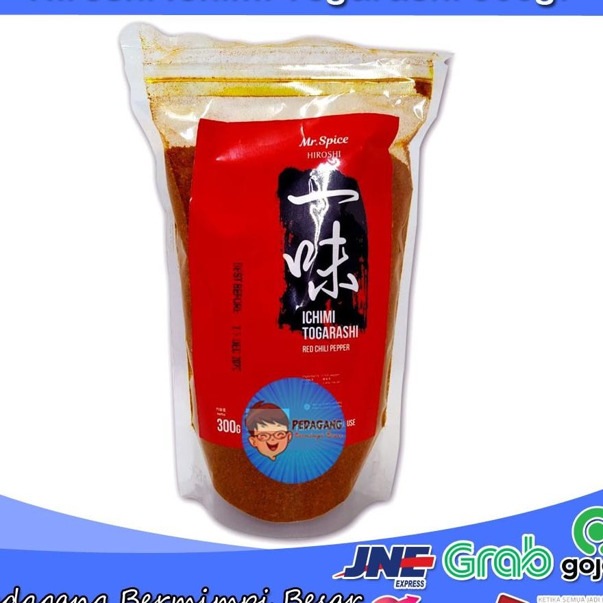 

Hiroshi Ichimi Togarashi 300Gr Ichimi Cabai Bubuk Jepang