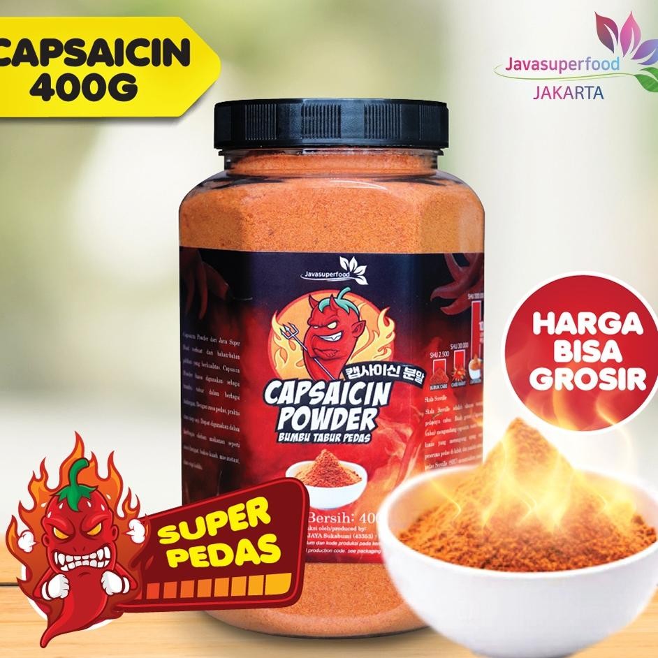 

Bubuk Cabe Pedas Cabe Bubuk Chili Powder Capsaicin Powder 400G