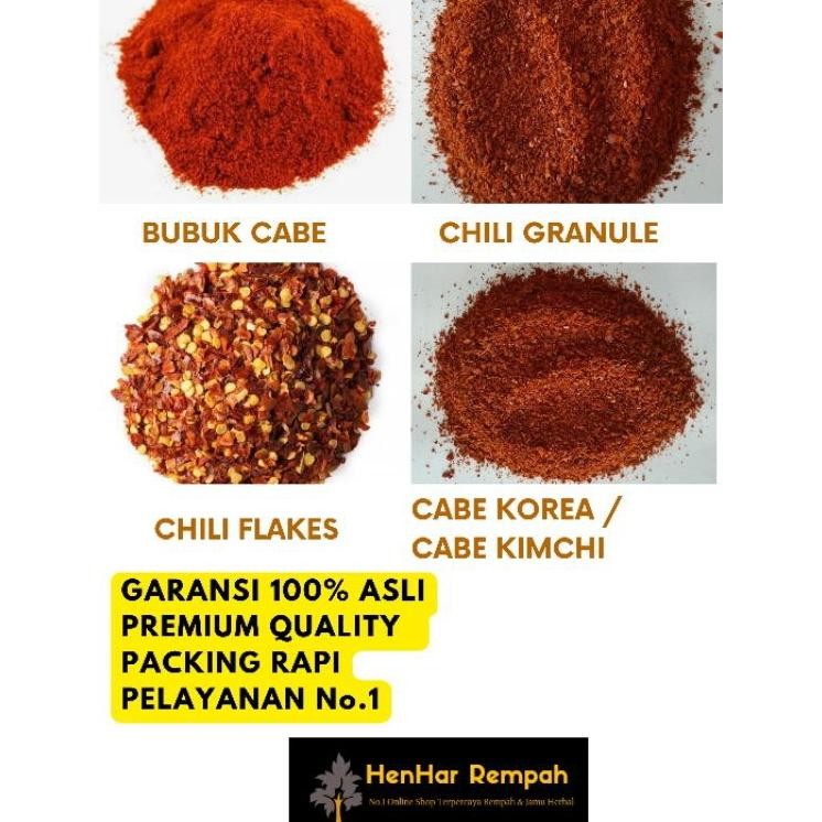 

Cabe Bubuk 1 Kg Cabe Flakes Cabe Granule Cabe Kimchi 1 Kg