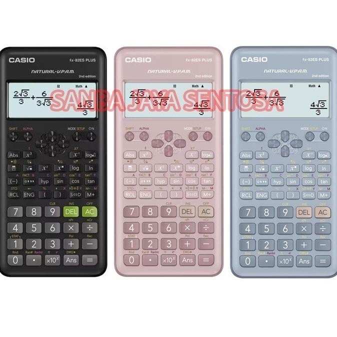 

Readyy!! Kalkulator Ilmiah CASIO FX 82ES PLUS 2nd Edition Scientific Calculator 82 ES