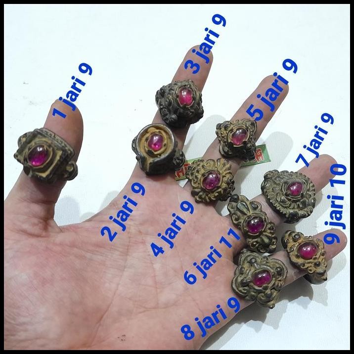 CINCIN MAJAPAHIT PERMATA MERAH