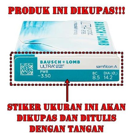 [Promo Diskon] Bausch And Lomb Ultra Softlen Bening Bulanan Silicone Hydrogel Monthly [Terlaris]
