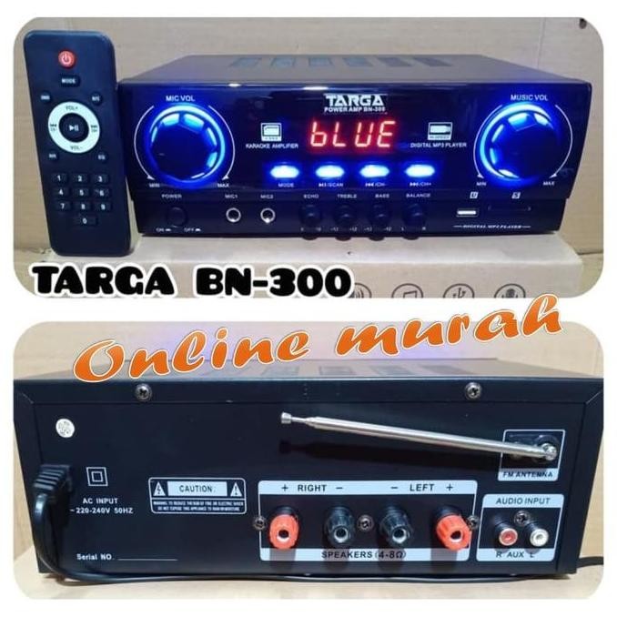 Promo amplifier TARGA BN 300 DIGITAL AUDIO AMPLIFIER targa bn300 COD