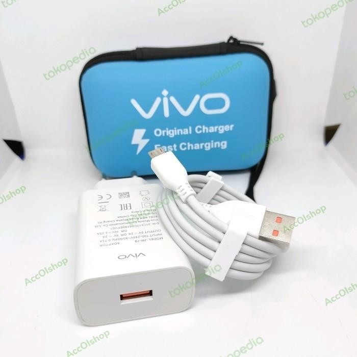 Gms Charger Vivo Type-C Charger Fast Charging Kabel Tipe C Plus Dompet