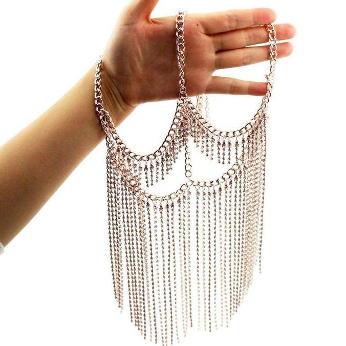 new Belly Dance Headpiece Cleopatra Cadar Rantai Aksesoris Face Chain Mask