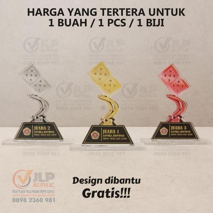Baru Piala Domino, Tropy Domino, Piala Gaple, Tropy Gaple, Trophy Gaple P02