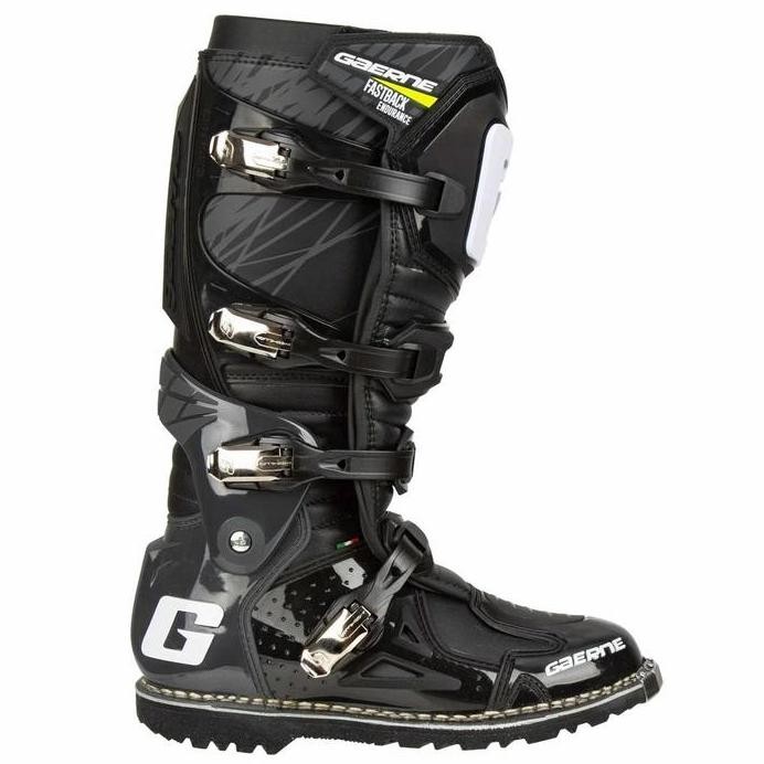 SEPATU GAERNE FASTBACK Endurance ENDURO OFFROAD BOOTS BLACK