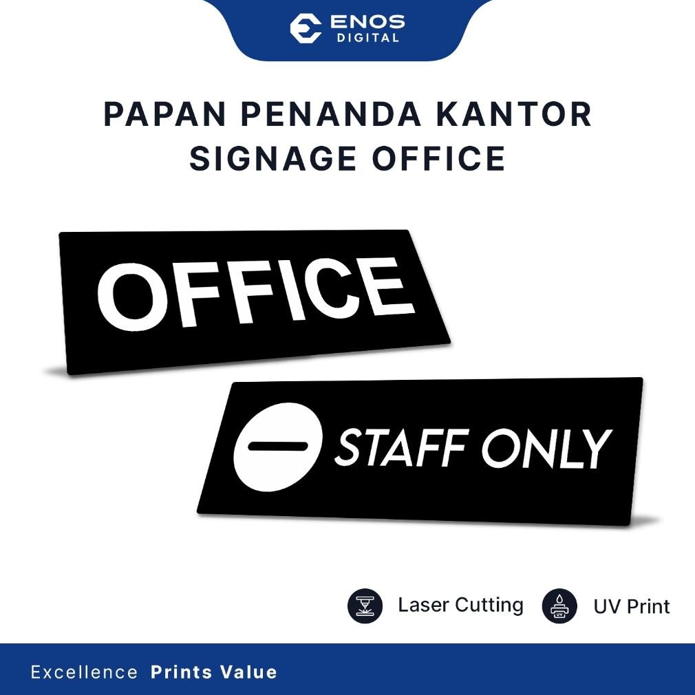 

Readyy!! AKRILIK SIGNAGE PENANDA RUANGAN OFFICE 27 X 9 CM