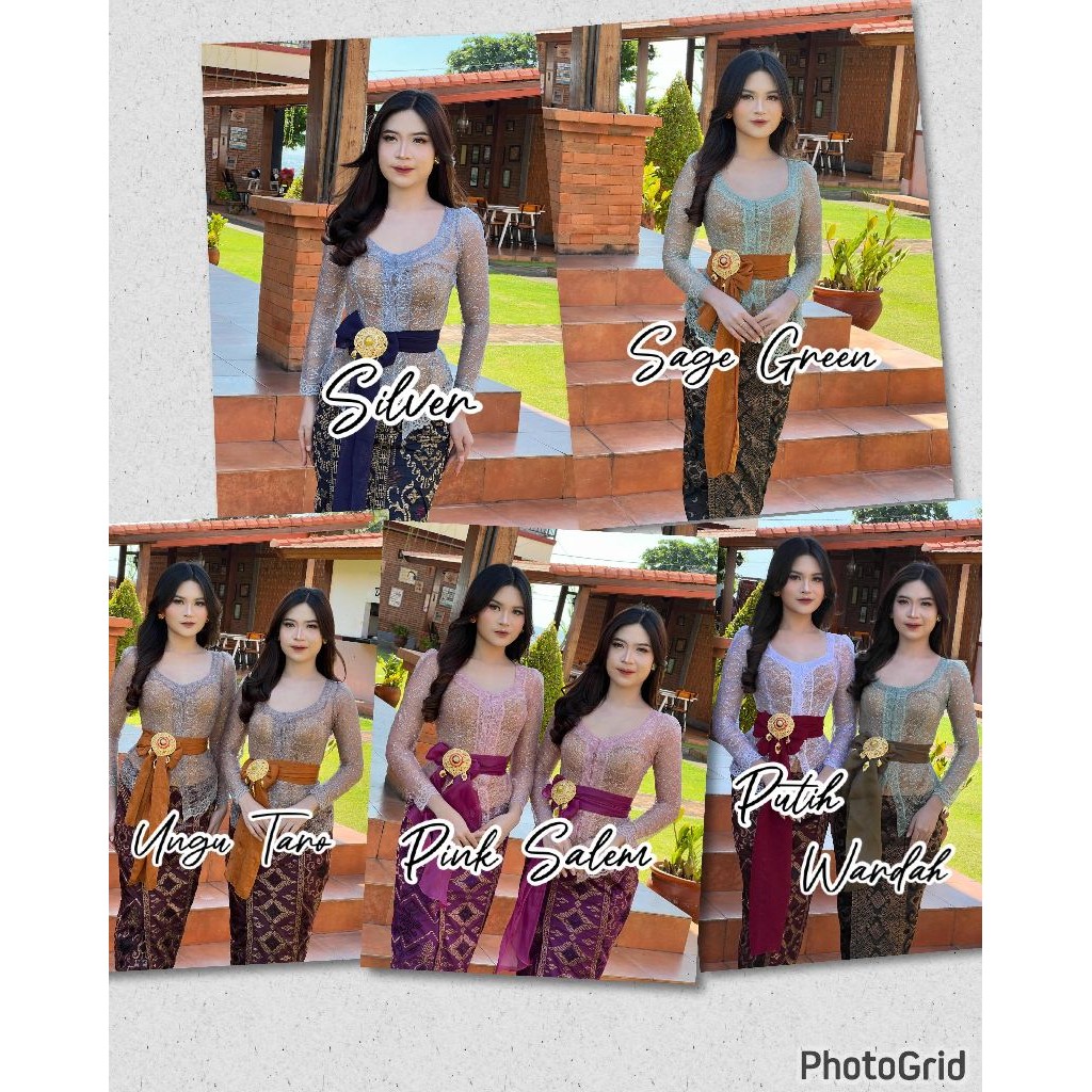 KEBAYA ELSA SANTILI METALIK