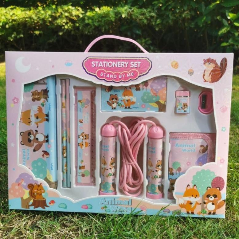 

Readyy!! kotak pensil set skipping