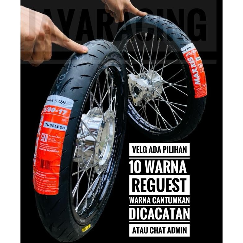 Terlaris Velg Scarlet Ring 17 160 140 Plus Ban Cacing Beat Scoopy Genio Spacy Mio Xeon Fino Nouvo Xr