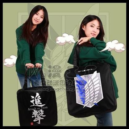 tas bahu attack on titan aot shoulder bag