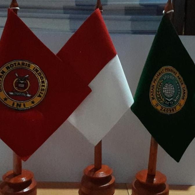 New Bendera Notaris& PPAT bahan bludru