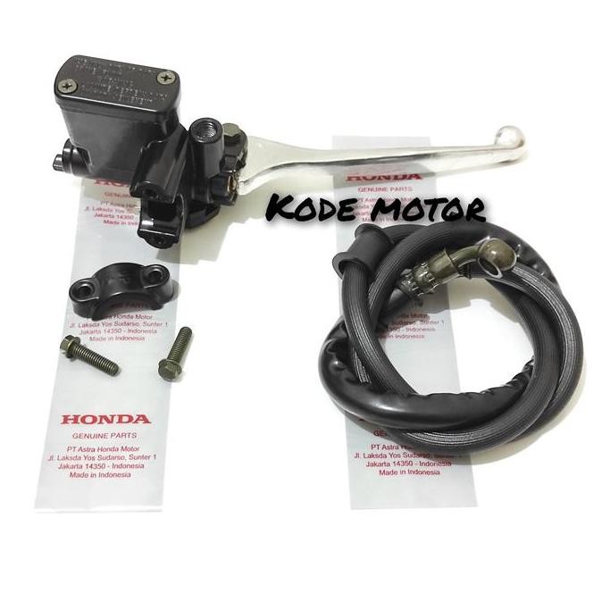 Master Rem set depan+selang rem depan Honda beat karbu,beat Fi, beat e
