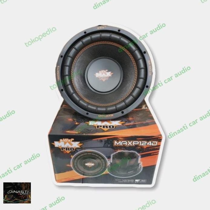 Subwoofer ADX Pro Max P124D 12 inch double coil double magnet lebar
