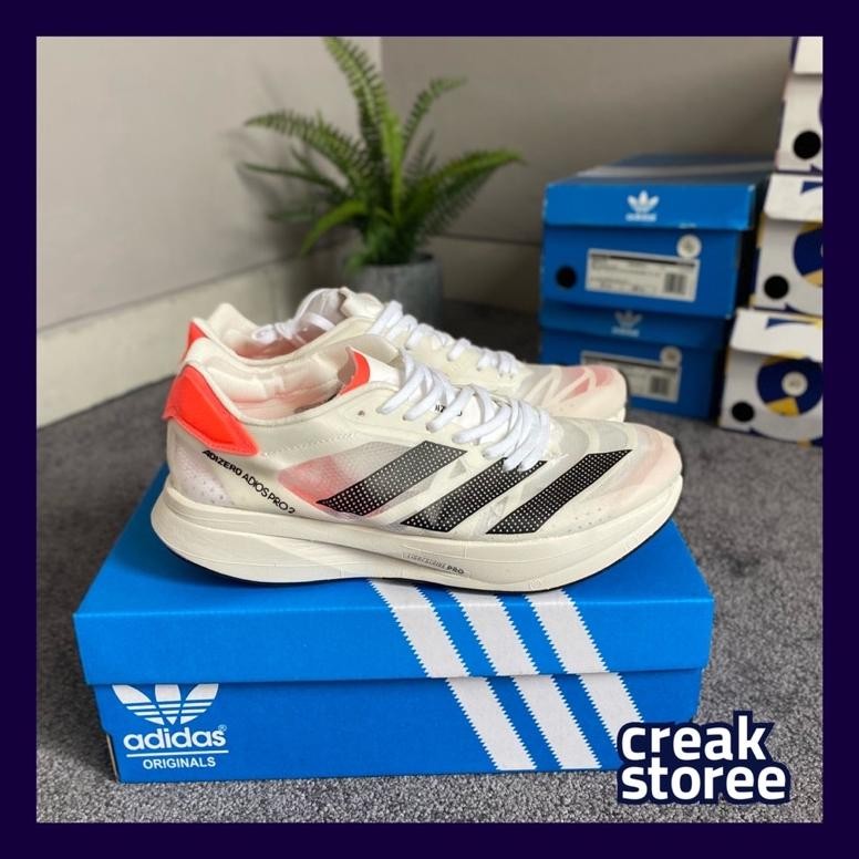 Terlaris Adidas Adizero Adios Pro 2 Whiteblack Orage