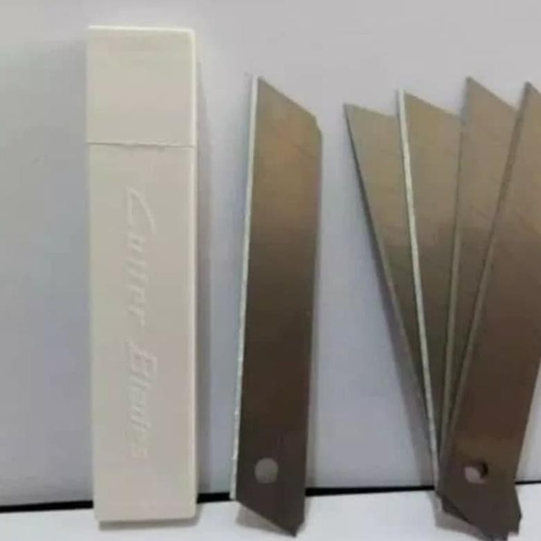 

Terjangkau - Isi pisau Cutter Kenko besar L 150 / Isi carter cutter kenko L-150 (isi 12 TUBE) .,