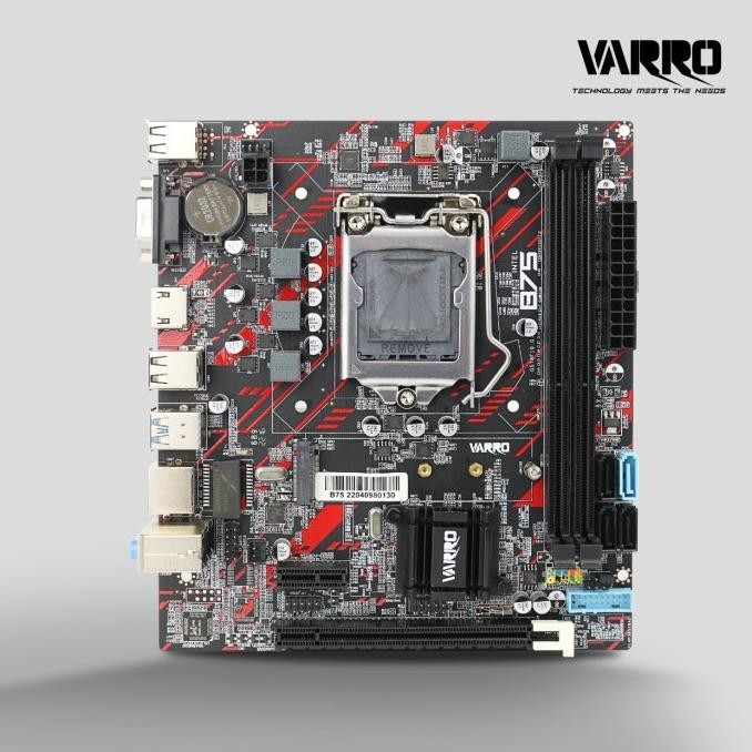 Motherboard Varro H61 Plus / H61+ Terbaru