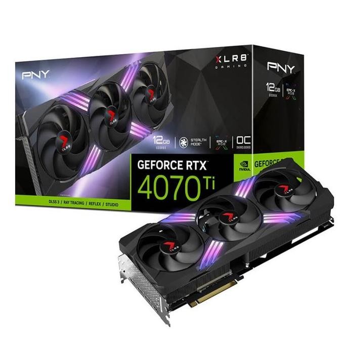 PNY GeForce RTX 4070 Ti XLR8 GAMING VERTO TF OC 12GB GDDR6X
