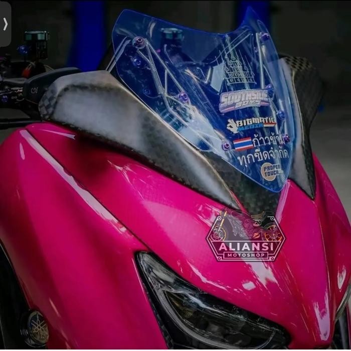 Windshield Xmax Old Sporty Eropa Visor Motor Xmax Lama Old Sporty Eropa Tebal  Motorcycle Original D