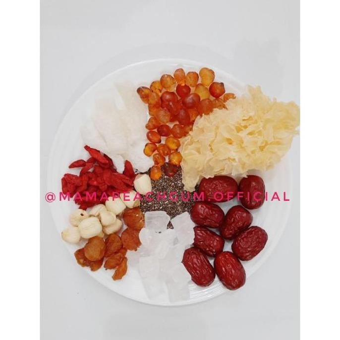 

Peach Gum Dessert Size L Super A+ 10Mangkok ,Setiap Pembelian 1Pack Pgd L Free Spt Gbr #Gratisongkir