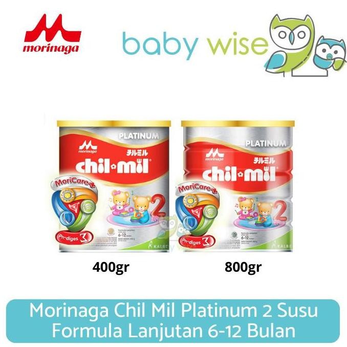 

terbaru morinaga chil mil platinum 2 susu formula lanjutan 6-12 bulan