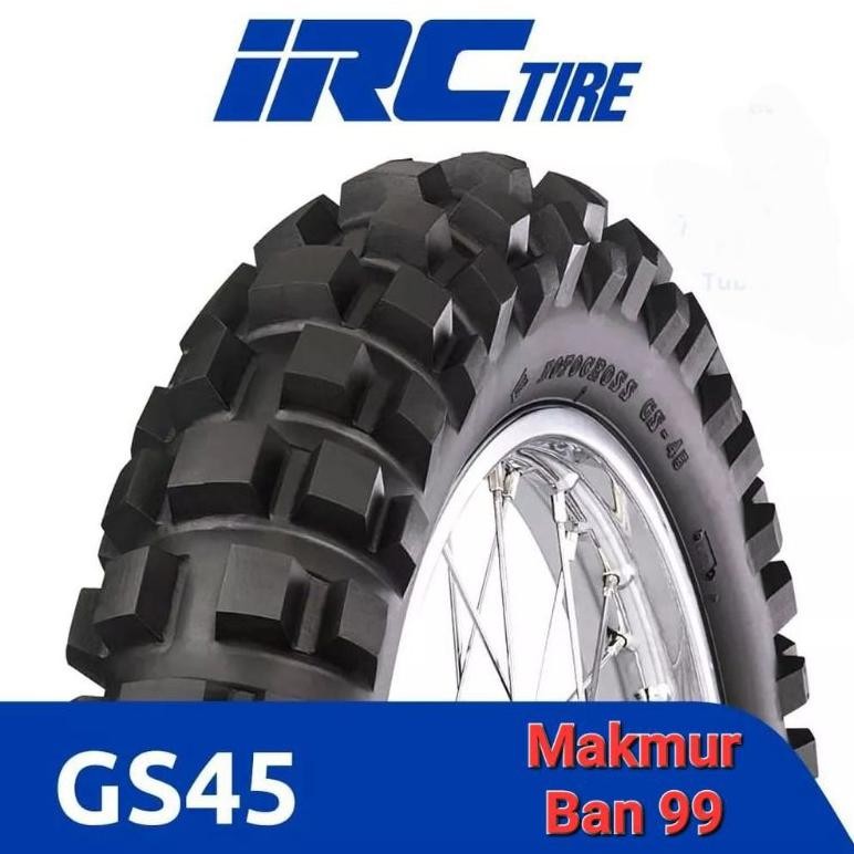Ban Motor IRC 275-17 GS45 ( GS 45 ) Tubetype Ban Luar Motor Trail Trel Offroad Ban Tahu