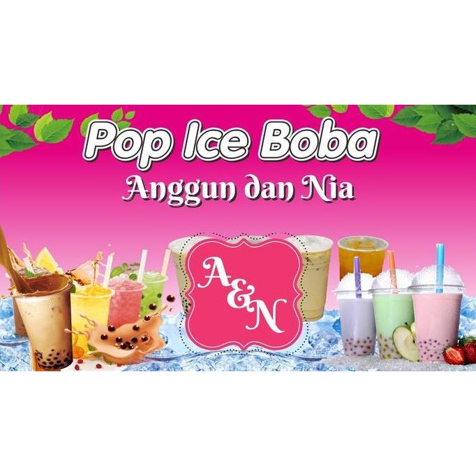 

Baru Stiker Vinyl Custom Minuman Logo Kemasan Botol Cup Waterproof