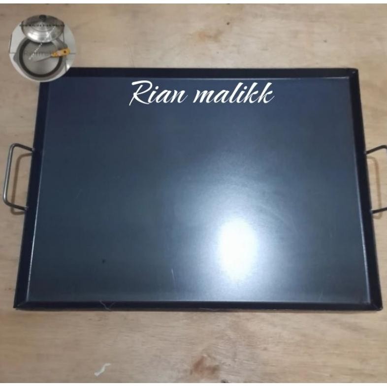 Murah Wajan Roti Bakar / Wajan Kebab Anti Lengket / Loyang Roti  Bakar
