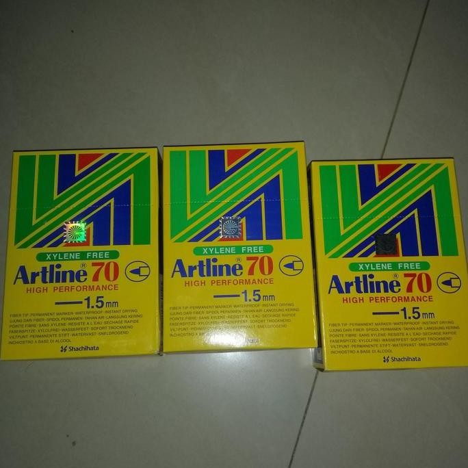 

SPIDOL ARTLINE 70 XYLENE FREE PERMANENT MARKER ORIGINAL DAN TERPERCAYA