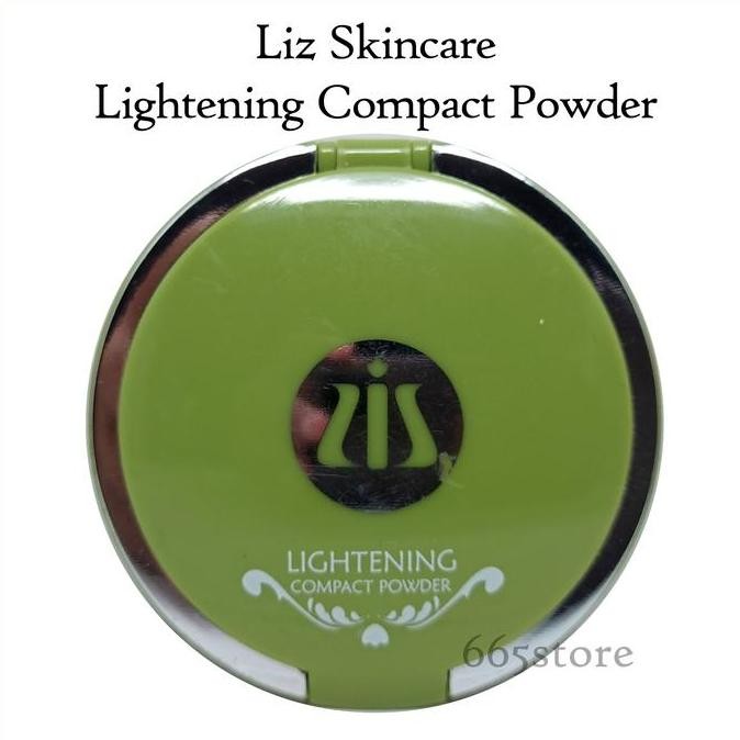 Asli Liz Skincare Lightening Compact Powder Bedak Padat Pemutih Wajah Original