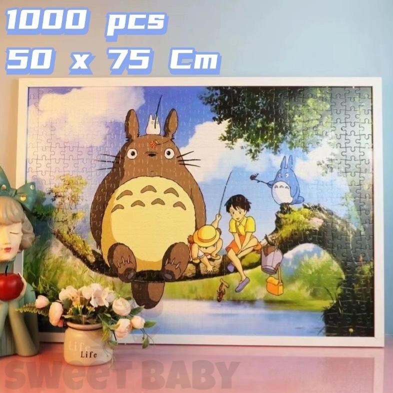 ''Terlaris" Jigsaw Puzzle 1000 Pcs Paper Puzzle / Puzzle Jigsaw 1000 Pcs 0 X 7 Cm Puzzle Jigsaw 1000