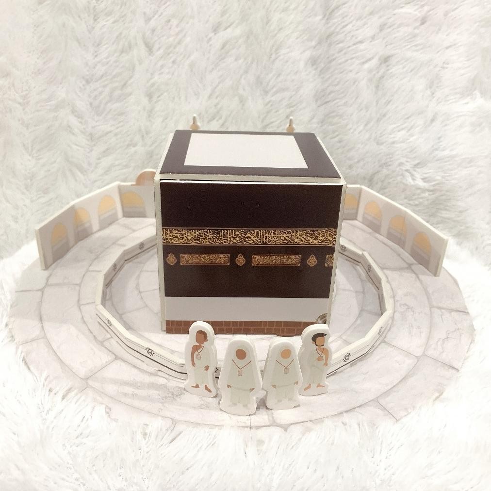 ''Terlaris" Puzzle 3D Faom KaBah Mekkah Kabah Murah