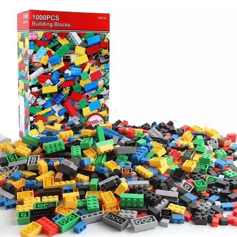 ''Terlaris" {Ym} Mainan Mini Brick Balok Susun Lego Isi 00Pcs 1000Pcs Building Blocks / Mainan Anak 
