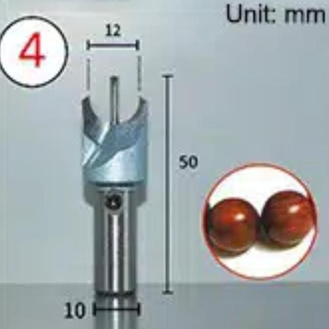 Mata Bor Tasbih Tasbe 12mm manik