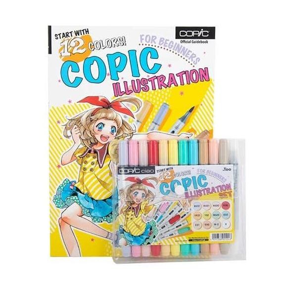 

BRUSH PEN COPIC CIAO MARKER ILLUSTRATION BUNDLE SET SPIDOL WARNA ORIGINAL DAN TERPERCAYA