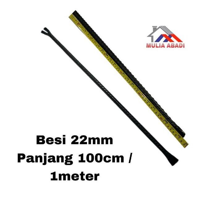Diskon Linggis Besar 1 Meter 22Mm /Linggis Pencabut Paku /Linggis  100Cm