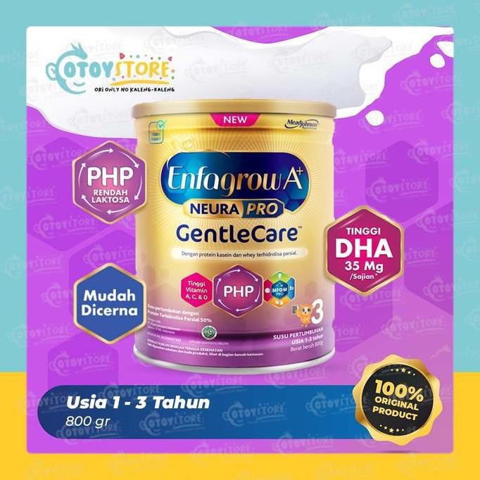 

terbaru enfagrow a+ gentle care 800gr - susu formula anak sensitif