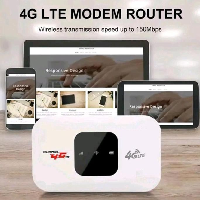 Modem Portable 4G/5G Termurah Usb Router 150Mbps Pocket Mifi Hospot With Sim Card Slot
