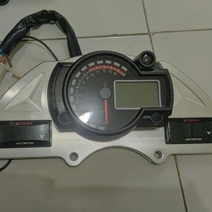 Speedometer Digital Koso Rx2N Ninja Rr New Old Plus Tatakan Alumunium