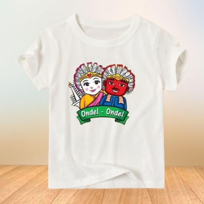Bts Kaos Anak Ondel Ondel ( 2 - 10 Tahun ) Unisex